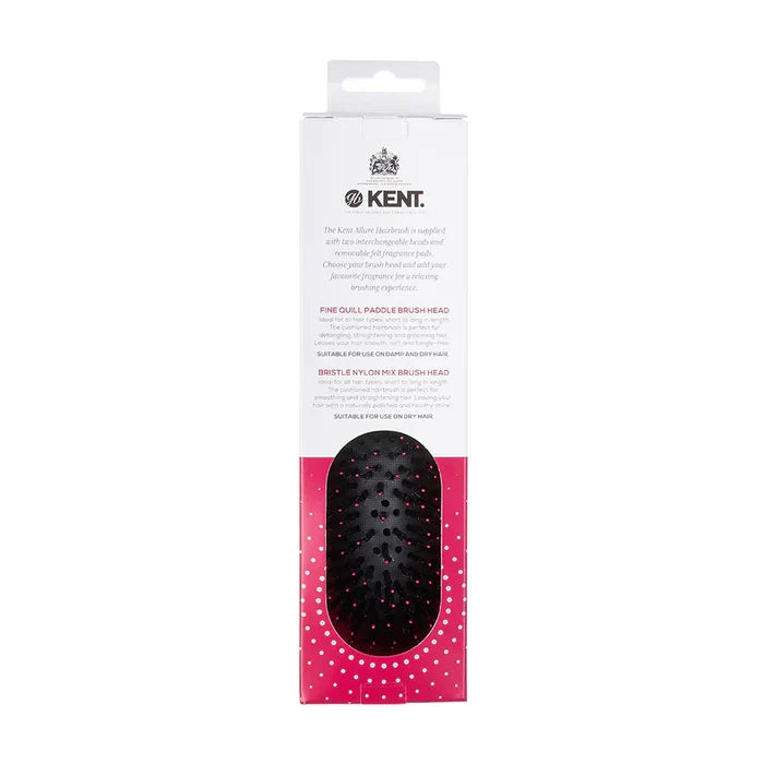 2-in-1 Hairbrush with Perfume Pads ALLURE