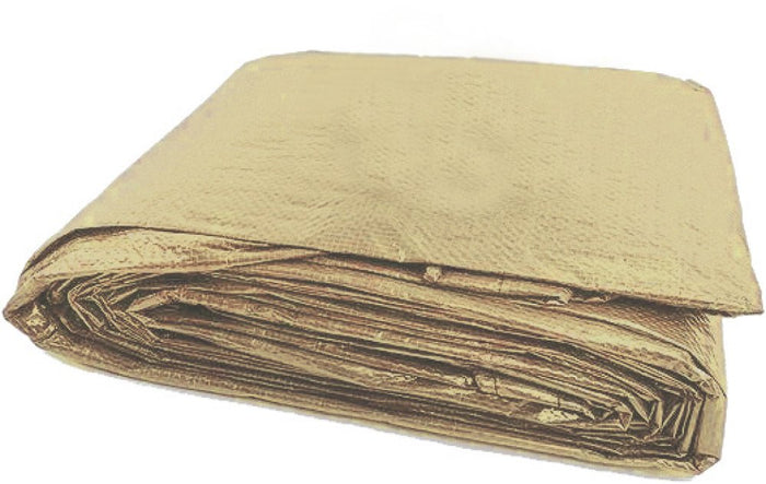 20-Year HPI Armor Kote Tan Rectangle In-Ground Pool Winter Cover