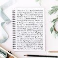 2020 Spiral Notebook