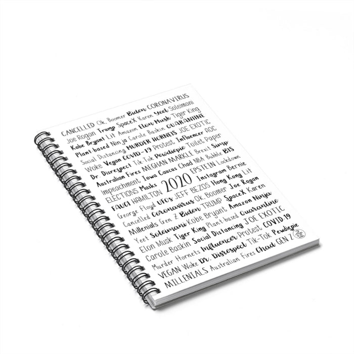 2020 Spiral Notebook