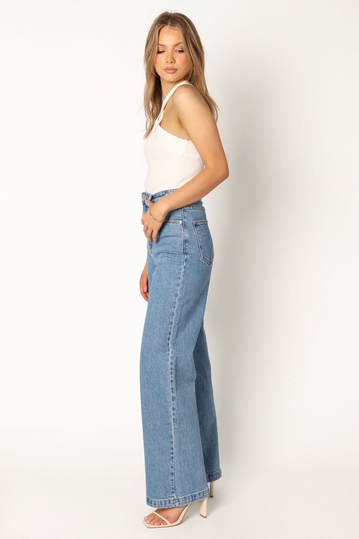Petal and Pup USA BOTTOMS Abrand 94 High Wide Jeans - Debbie