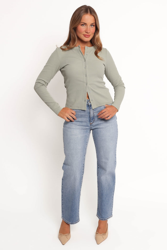 Petal and Pup USA BOTTOMS Abrand Mid Straight Jeans - Felicia