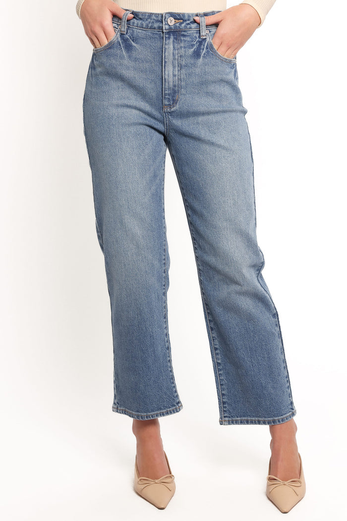 Petal and Pup USA BOTTOMS Abrand Venice Straight Jeans - Amara