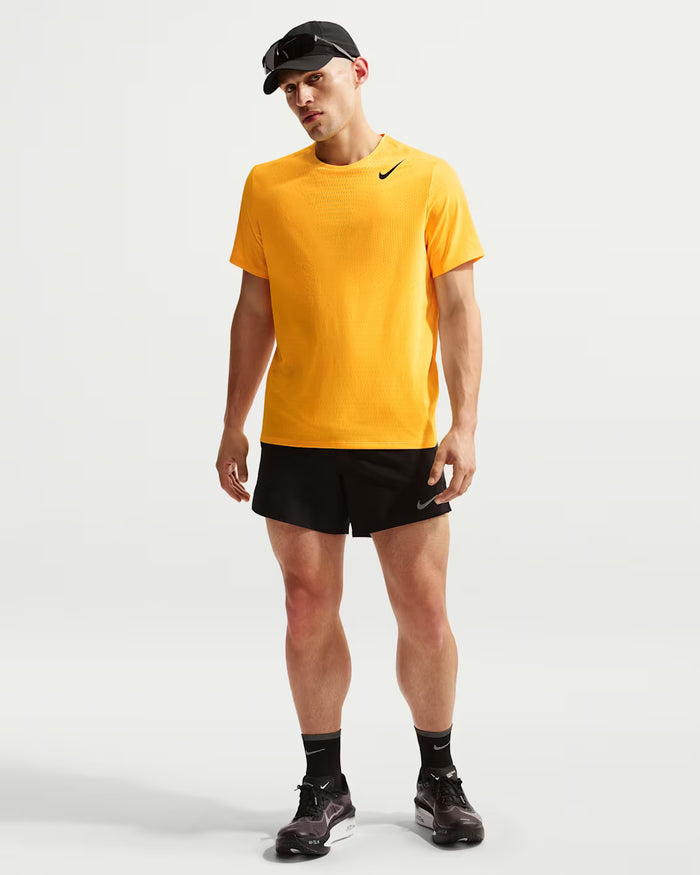 Nike AeroSwift Men's Dri-FIT ADV Short-Sleeve  Orange/Black