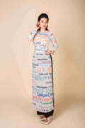 Mark&Vy Ao Dai ao dai dress Ao dai dress in white color. 3DP007024