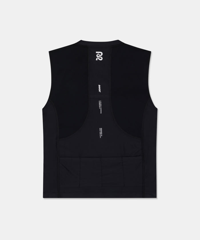 Ares™ Distance Sleeveless Quarter Zip - Black