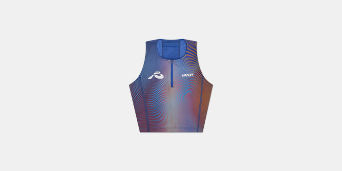 Ares™ Zip Front Race Crop - Gradient Rust