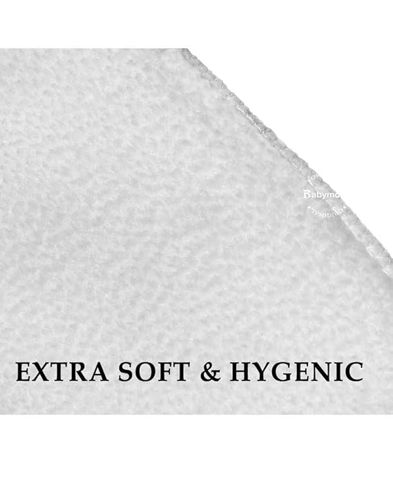 Babymoon 5 Layers Reusable Washable Cloth Diaper Nappy Inserts | Set of 3 | White