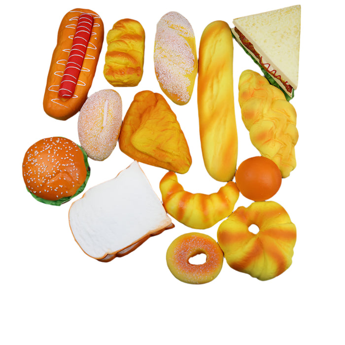 Babymoon Artificial Mix Breads | Decorative Add-ons | Photography Props | Set of 14