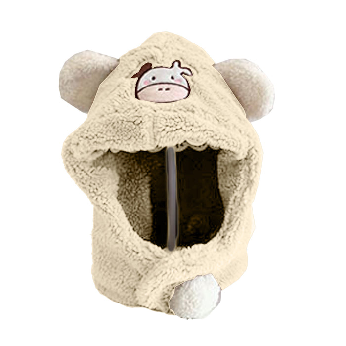Babymoon Baby Earmuffs Winter Cap Kids Hat Boys Girls Caps | Khaki | 1-15 Years