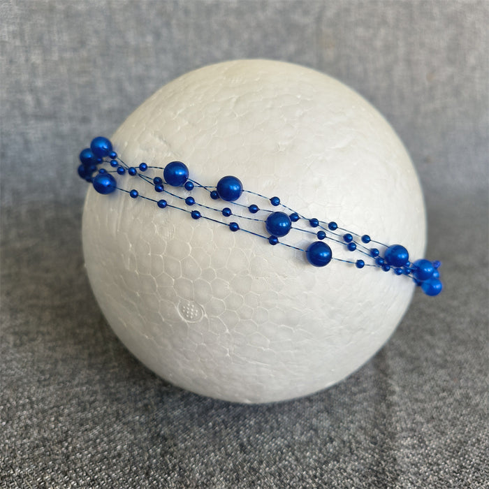 Babymoon Baby Girl' s Pearl Designer Headband | Girls Hair Accessories | Blue