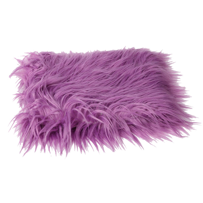 Babymoon Baby Kids Photoshoot Fur Blanket Props | Purple