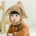Babymoon Baby Rabbit Winter Ear Protection Cap Kids Hat Boys Girls Cap | 1-2Y | Brown