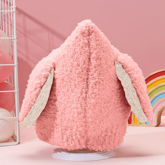 Babymoon Baby Rabbit Winter Ear Protection Cap Kids Hat Boys Girls Cap | 1-2Y | Pink