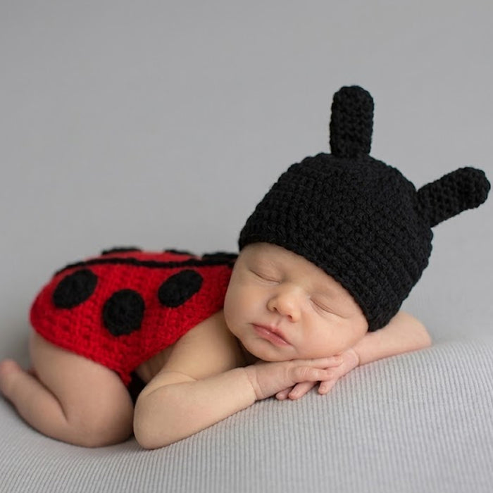 Babymoon Bee Newborn Photography Crochet Outfit Costume