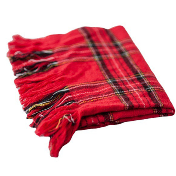 Babymoon Big Size Tassel Layer| Blanket Basket Filler | Baby Photography Props | Red