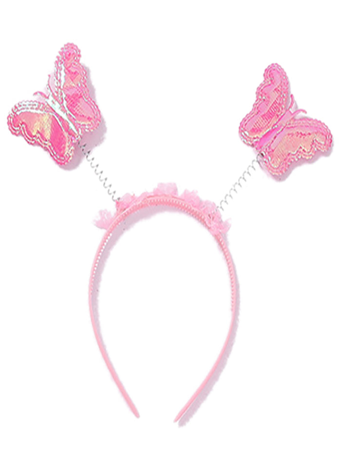 Babymoon Butterfly Fairy Angel Costumes Baby Wings Photography Props - Set of 3 | 6 Month To 10 Years | Pink