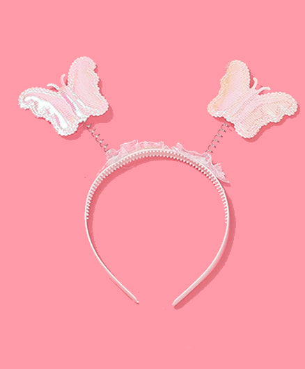 Babymoon Butterfly Fairy Angel Costumes Baby Wings Photography Props - Set of 3 | 6 Month To 10 Years | White