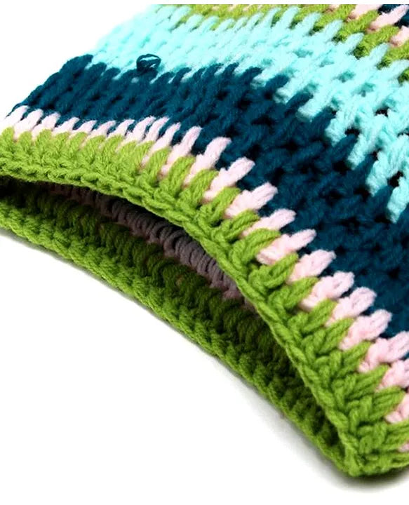 Babymoon Caterpillar Set Pouch Wrap with Cap Newborn Photography Props