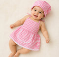 Babymoon Chef New Born Baby Photography Shoot Props Costume - Pink