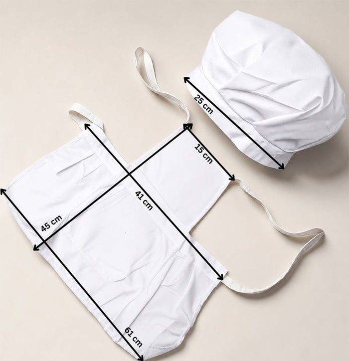 Babymoon Chef New Born Baby Photography Shoot Props Costume