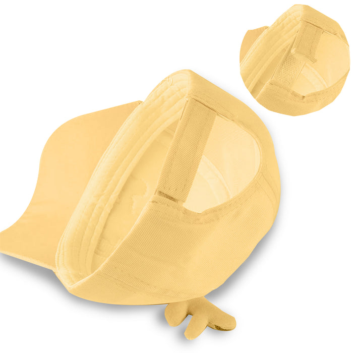 Babymoon Cotton Summer Giraffe Kids Caps | 2-8 Years | Yellow