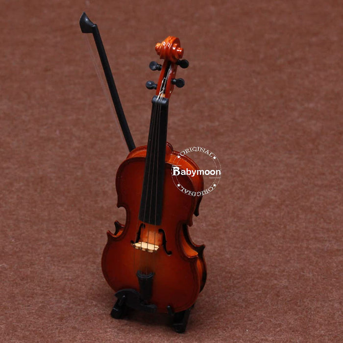 Babymoon Creative Violin Guitar Mini Musical Instruments Baby Photography Photoshoot Props