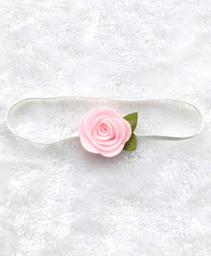 Babymoon Flower with Leaf Hairbands Headbands