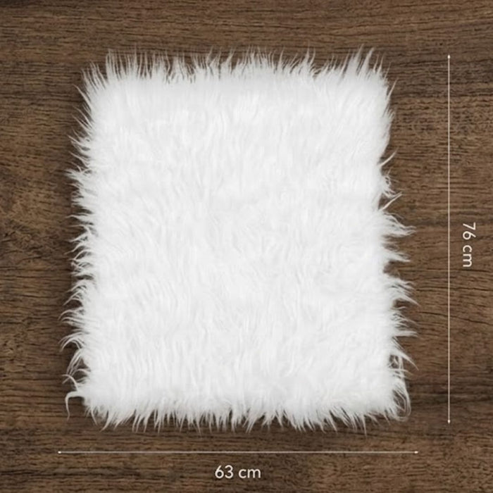 Babymoon Fur Blanket (White)