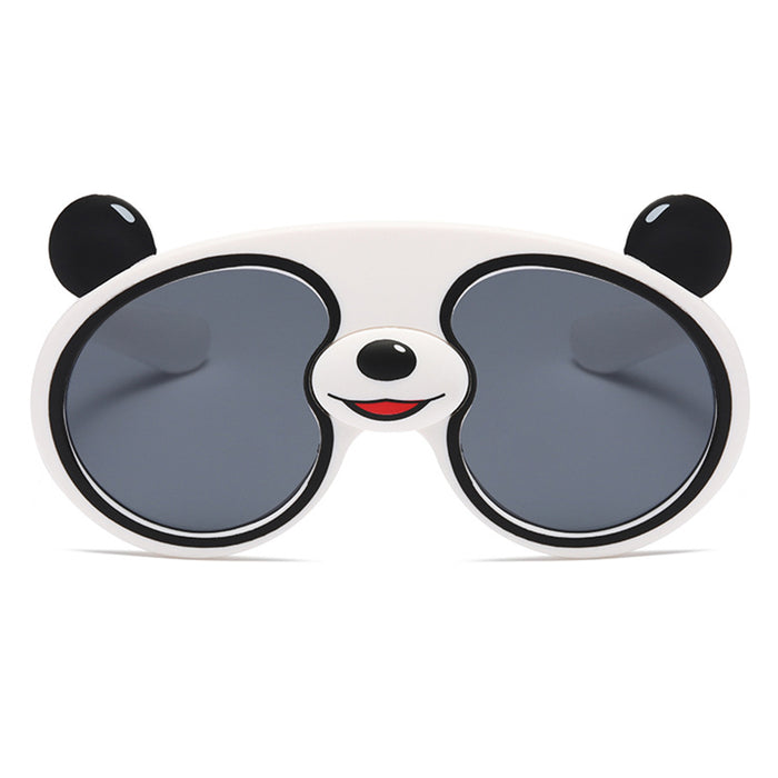 Babymoon Kids Panda  Sunglasses Baby Photoshoot Prop - White