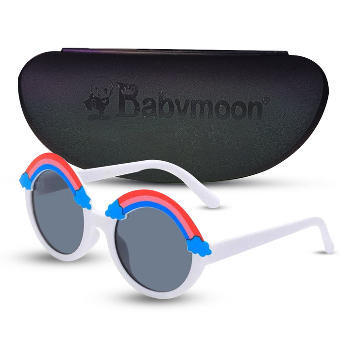 Babymoon Kids Unicorn Sunglasses Baby Photoshoot Prop - White