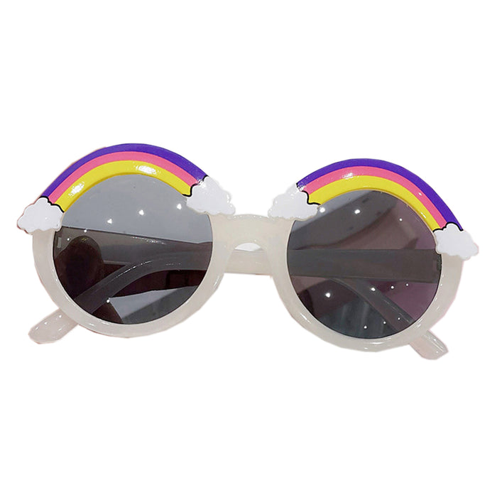 Babymoon Kids Unicorn Sunglasses Baby Photoshoot Prop - White