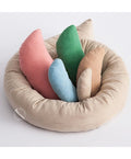 Babymoon Moon & Round Posing Pillow Photoshoot Prop - Multicolor