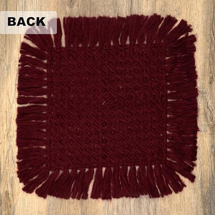 Babymoon Petal Layer Blanket Basket Filler | Baby Photography Props| Maroon