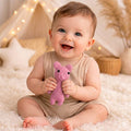 Babymoon Piggy (17 Cm) Handmade Knitted Stuffed Animal Baby Kids Photography Shoot Props Organic Toys