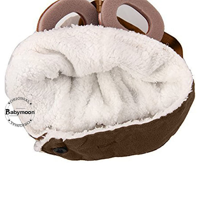 Babymoon Pilot Avaitor Cap Hat NewBorn Baby Kids Photography Shoot Props Costumes