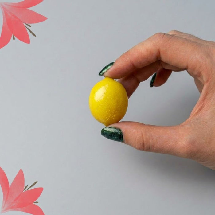 Babymoon Plastic Artificial Lemon's | Decorative Add-ons | Photography Props | Set of 20