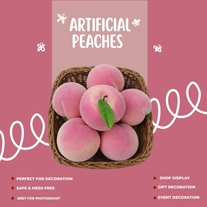 Babymoon Plastic Artificial Mix Fruits | Decorative Add-ons | Photography Props | Set of 10