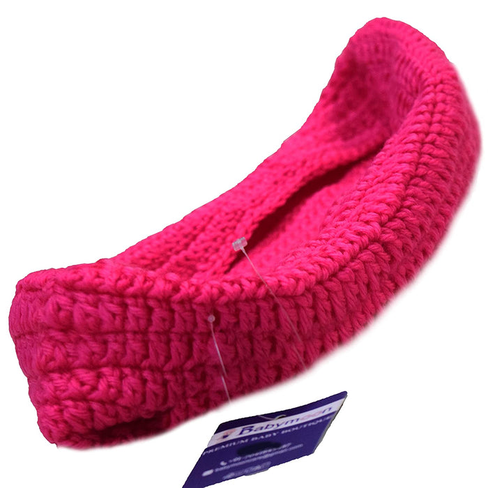 Babymoon Pods Cocoon Nest Newborn Photography Crochet Outfit Costume - Pink