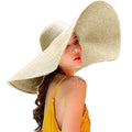 Babymoon Pregnant Women Maternity Hat | Maternity Photo Props | Beige