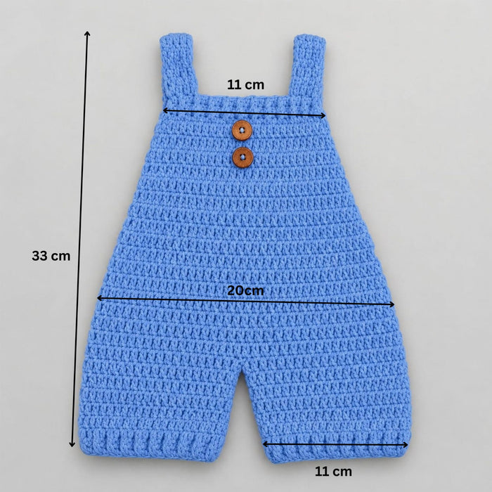 Babymoon Romper Outfit Photography Costume - Blue