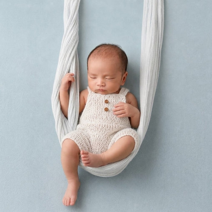 Babymoon Romper Outfit Photography Costume - White