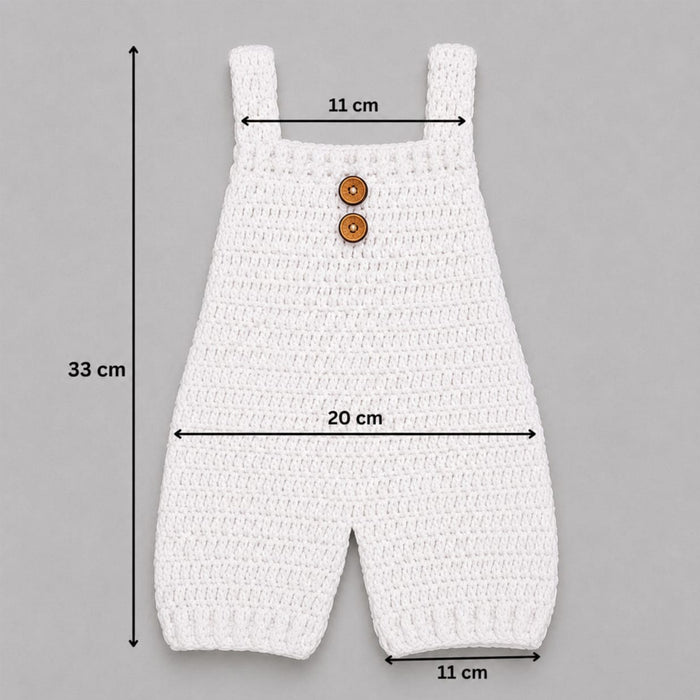 Babymoon Romper Outfit Photography Costume - White