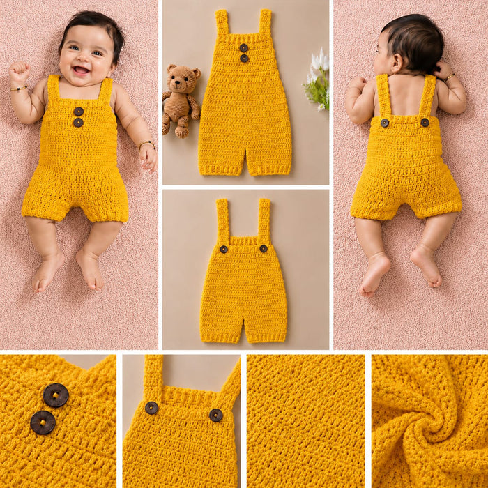 Babymoon Romper Outfit Photography Costume - Yellow
