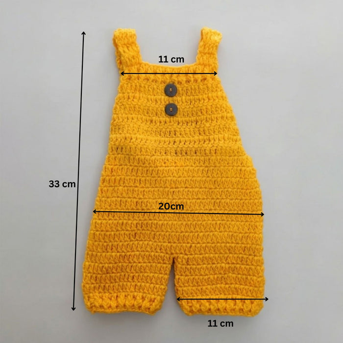 Babymoon Romper Outfit Photography Costume - Yellow