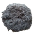 Babymoon Round Wool Fur (60CM) Photoshoot Props - Grey