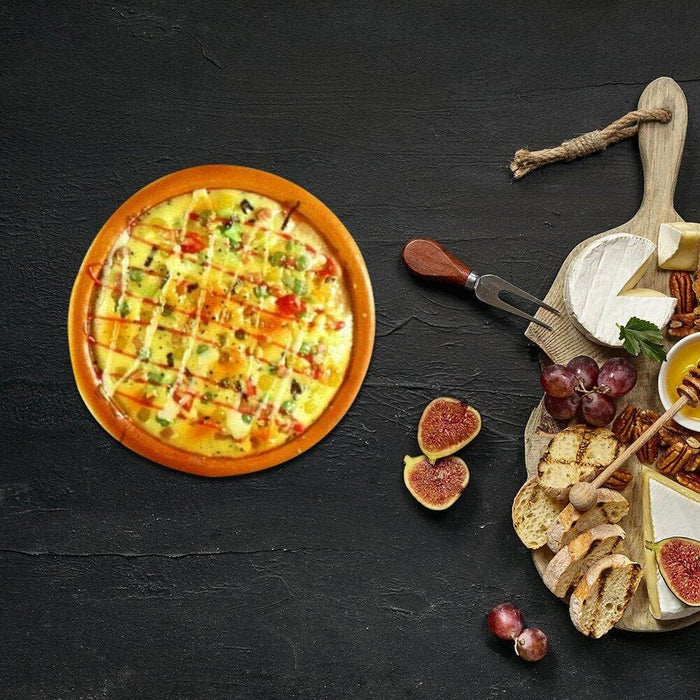 Babymoon Soft Artificial Farmhouse Pizza | Baker Chef Theme | Decorative Add-ons | Baby Photography Props