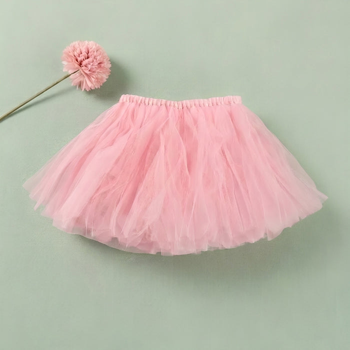 Babymoon Tutu Skirt Newborn Photography Outfit Costume - Pink