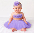 Babymoon Tutu Skirt Newborn Photography Outfit Costume - Purple