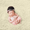 Babymoon Wool Fur Blanket Rugs Fur | 6*3 Feet | OffWhite